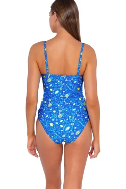 Fashion Sunsets Pineapple Grove Simone Tankini Top