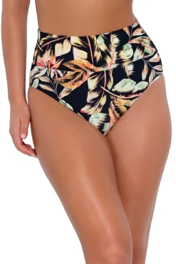 Fashion Sunsets Retro Retreat Hannah High Waist Bottom