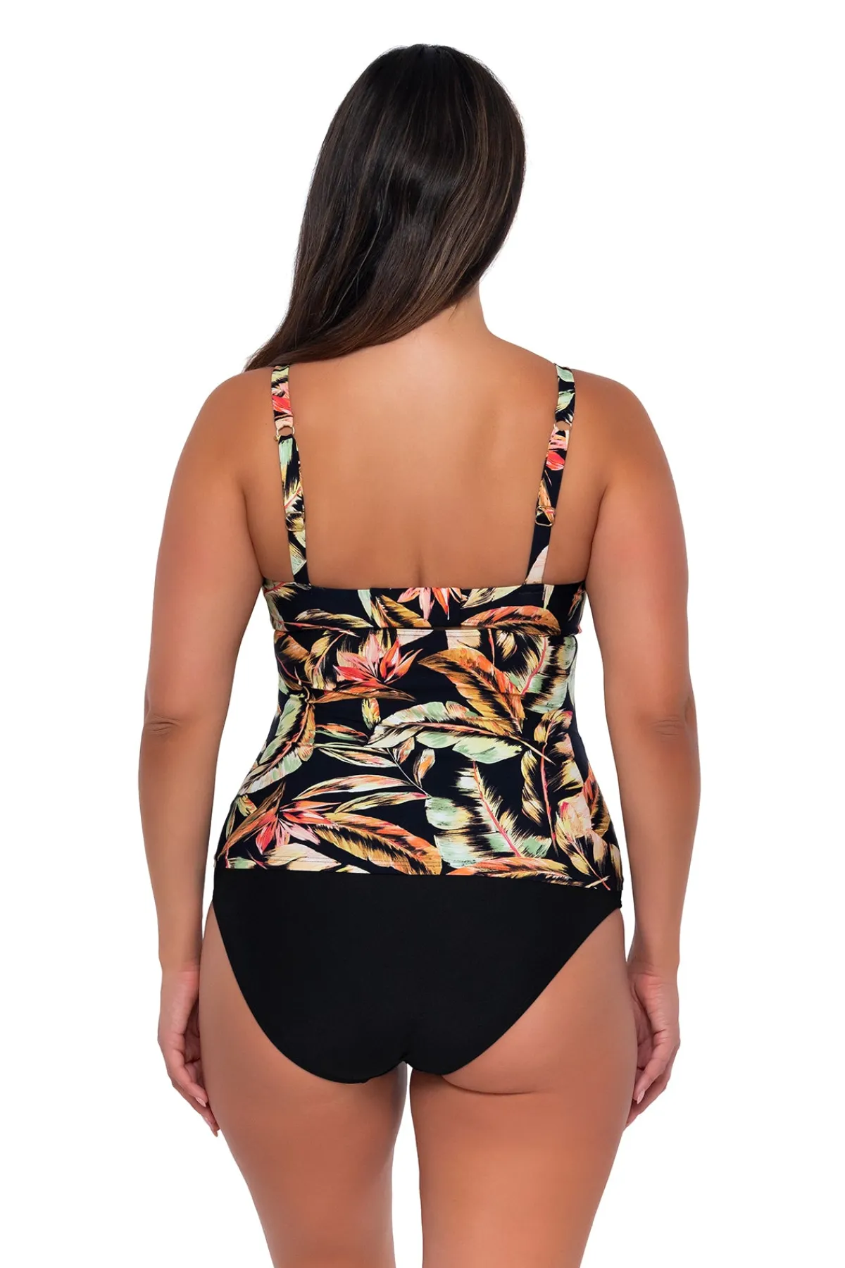 Sale Sunsets Retro Retreat Zuri V-Wire Tankini Top