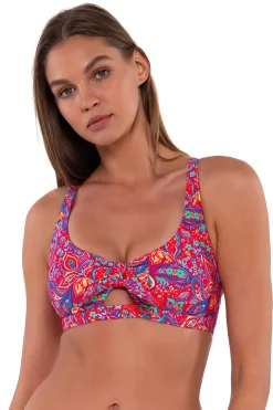 Online Sunsets Rue Paisley Brandi Bralette Top