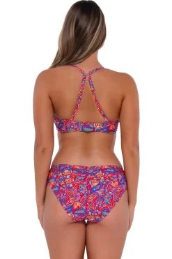 Clearance Sunsets Rue Paisley Crossroads Underwire Top