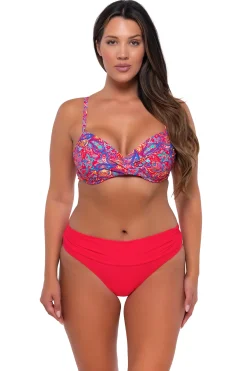 Clearance Sunsets Rue Paisley Crossroads Underwire Top