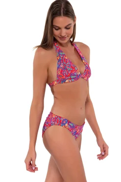 New Sunsets Rue Paisley Faith Halter Top