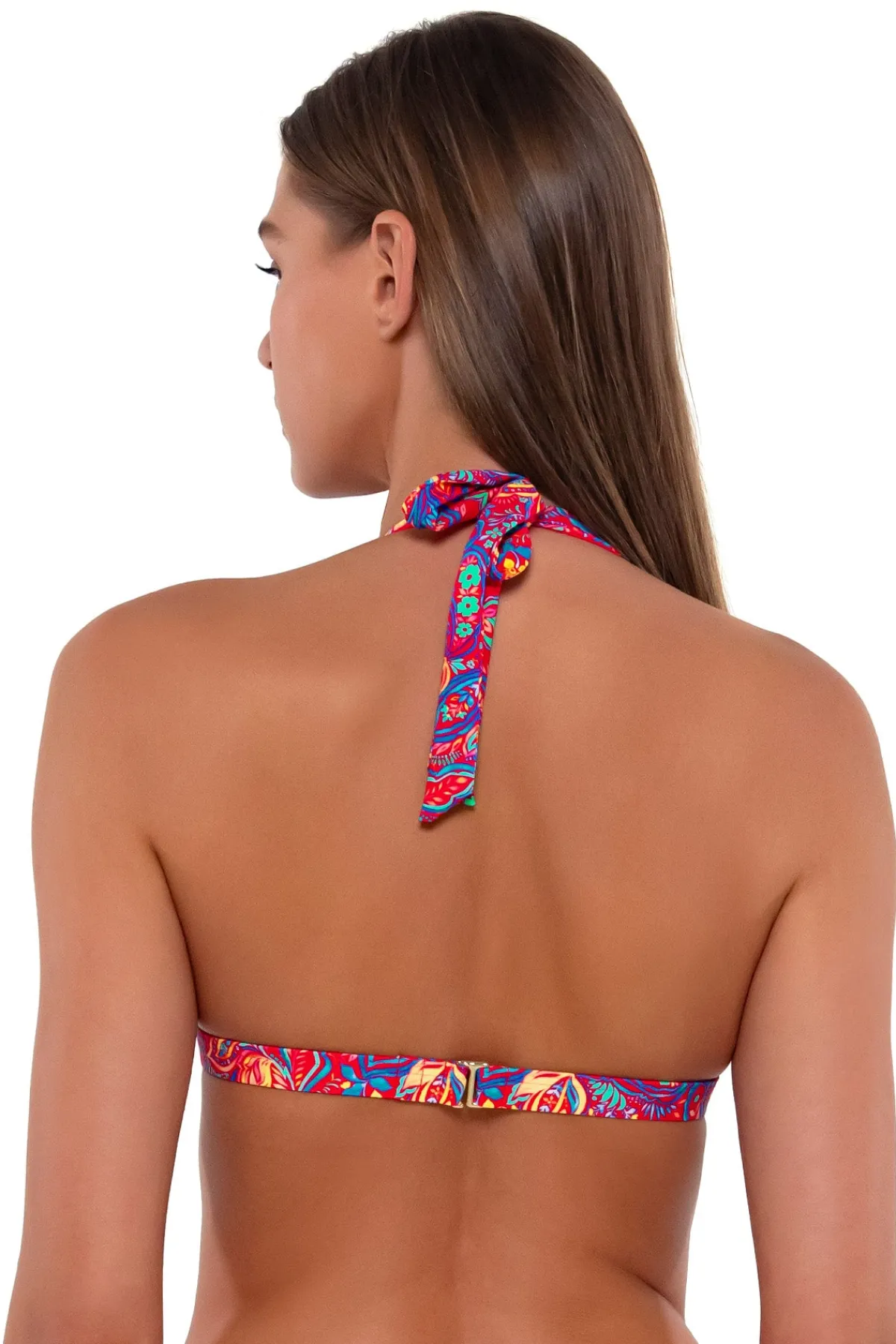 New Sunsets Rue Paisley Faith Halter Top