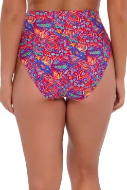 Sale Sunsets Rue Paisley Hannah High Waist Bottom