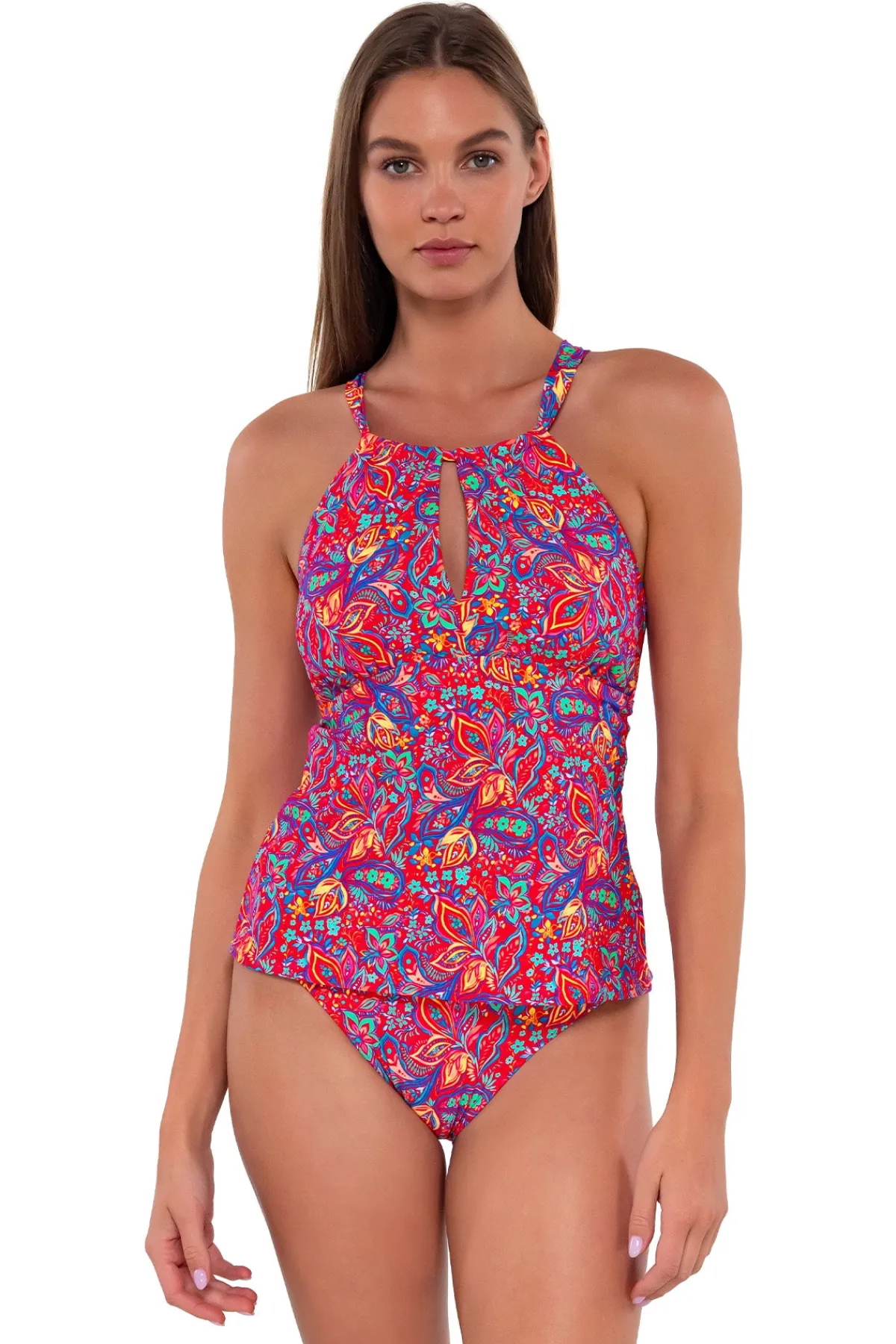 Discount Sunsets Rue Paisley Mia Tankini Top