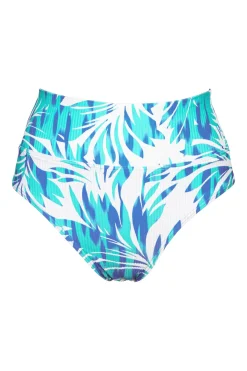 Hot Sunsets Sea Breeze Sandbar Rib Hannah High Waist Bottom