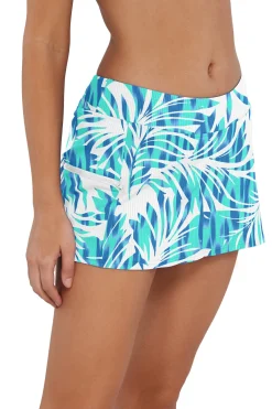 Online Sunsets Sea Breeze Sandbar Rib Sporty Swim Skirt
