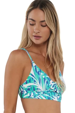 Online Sunsets Sea Breeze Sandbar Rib Lyla Bralette Top