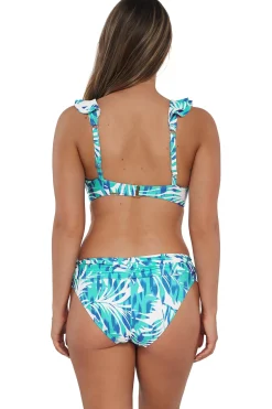 Clearance Sunsets Sea Breeze Sandbar Rib Willa Wireless Top