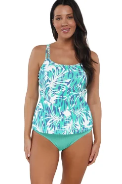 Fashion Sunsets Sea Breeze Sandbar Rib Taylor Tankini Top