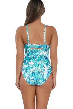 Sale Sunsets Sea Breeze Sandbar Rib Serena Tankini Top