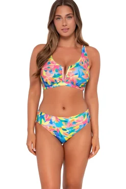 Outlet Sunsets Shoreline Petals Hannah High Waist Bottom