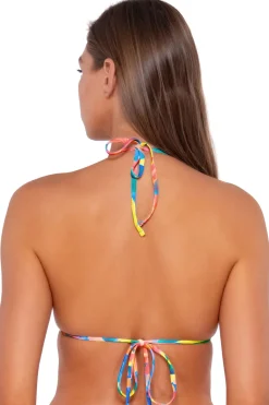 Hot Sunsets Shoreline Petals Laney Triangle Top