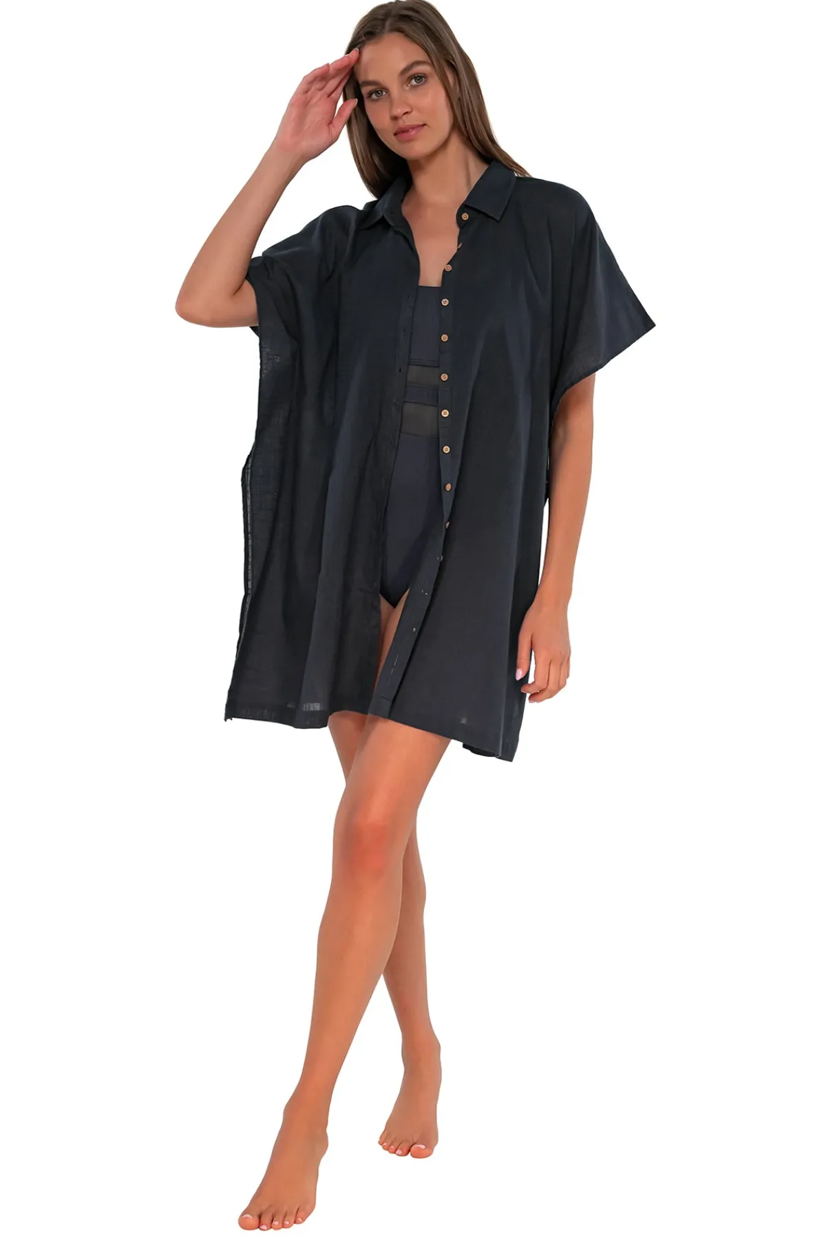 New Sunsets Slate Shore Thing Tunic