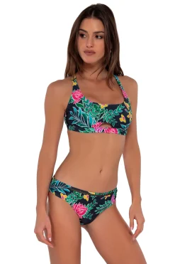 Hot Sunsets Twilight Blooms Audra Hipster Bottom