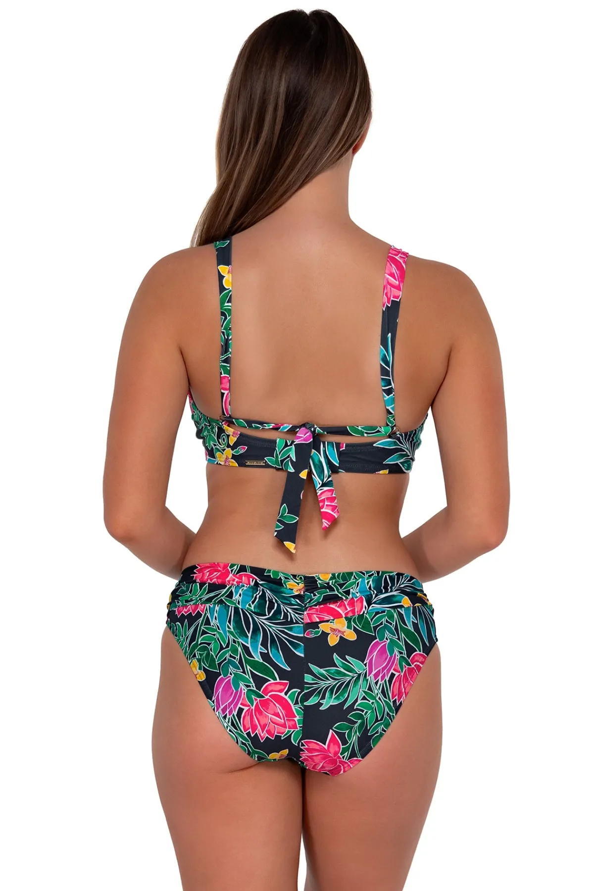 Discount Sunsets Twilight Blooms Vienna V-Wire Top