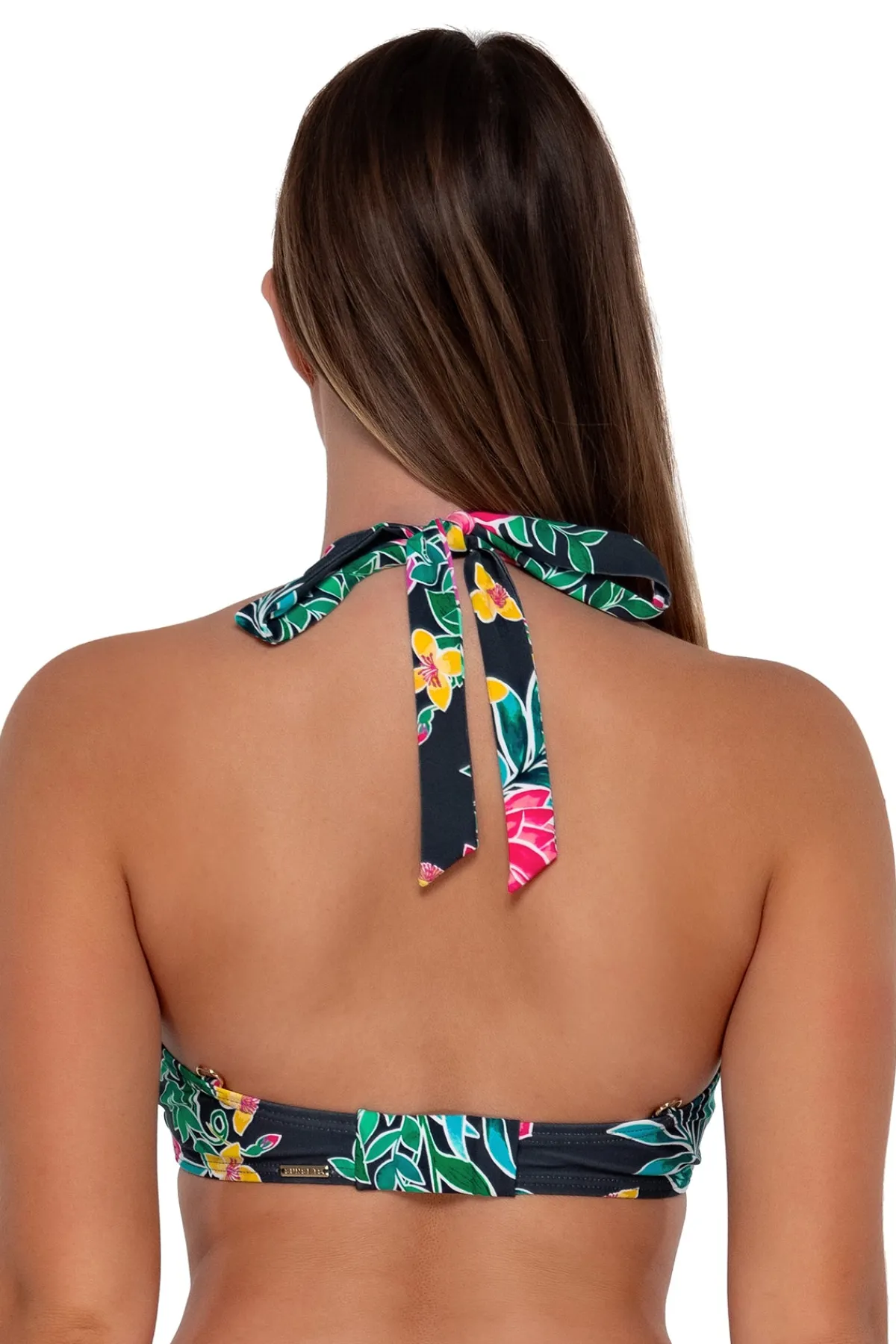 Discount Sunsets Twilight Blooms Vienna V-Wire Top