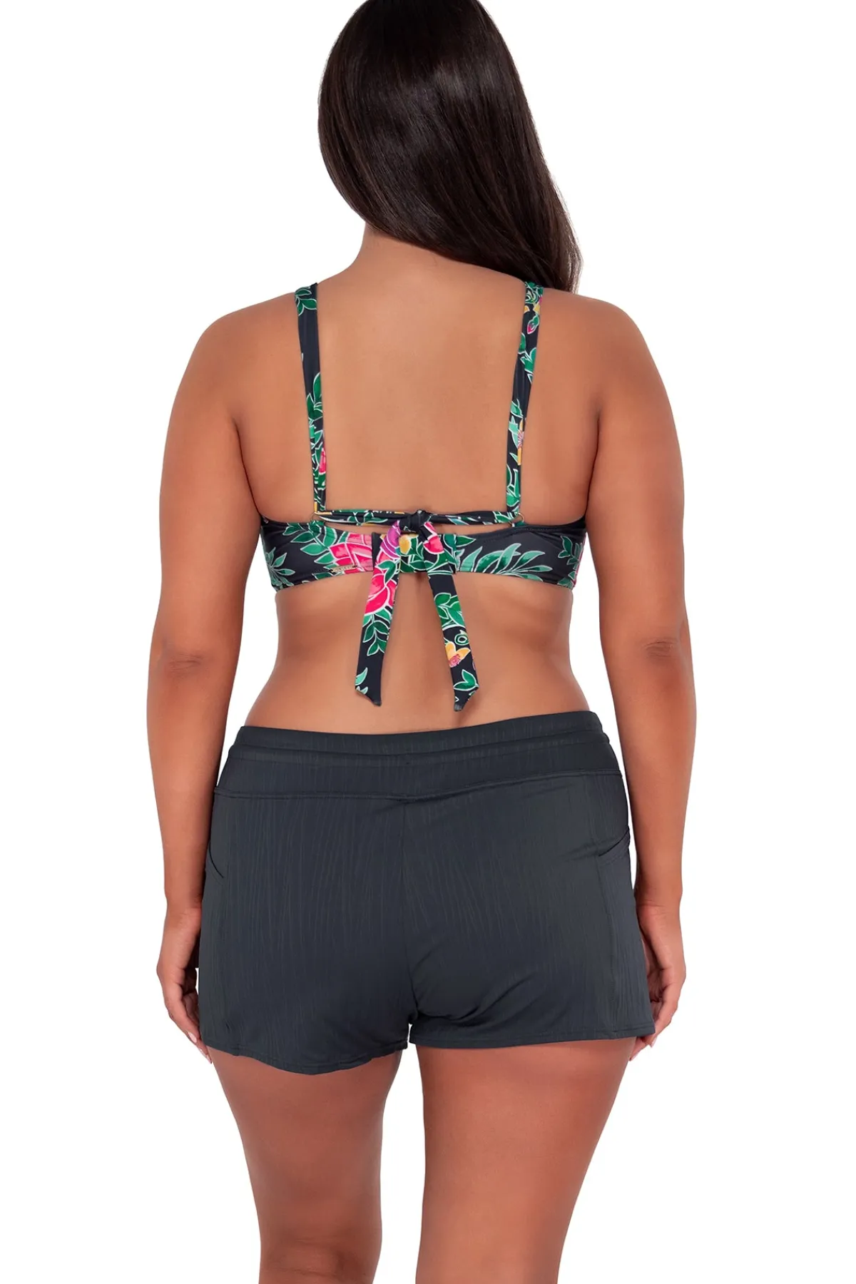 Discount Sunsets Twilight Blooms Vienna V-Wire Top