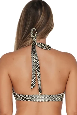 New Sunsets Venice Seagrass Texture Vienna V-Wire Top