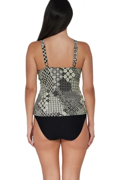 Online Sunsets Venice Seagrass Texture Forever Tankini Top