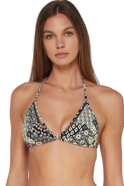 Hot Sunsets Venice Seagrass Texture Laney Triangle Top