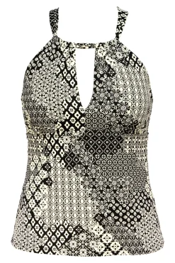 Clearance Sunsets Venice Seagrass Texture Mia Tankini Top