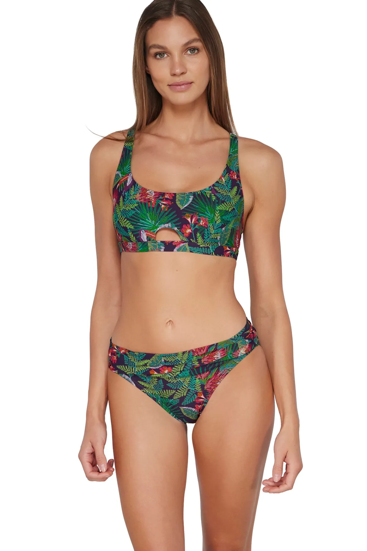 New Sunsets Welcome To Rio Brandi Bralette Top