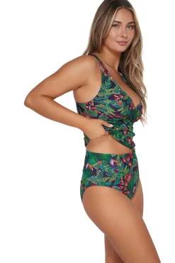 Outlet Sunsets Welcome To Rio Elsie Tankini Top