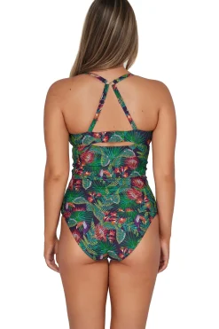 Discount Sunsets Welcome To Rio Serena Tankini Top