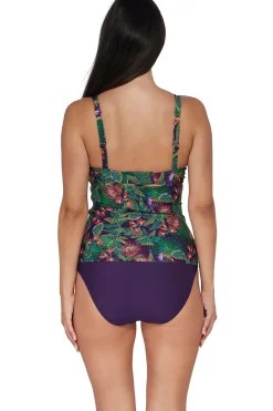 Hot Sunsets Welcome To Rio Zuri V-Wire Tankini Top