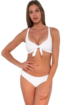 Best Sunsets White Lily Brandi Bralette Top