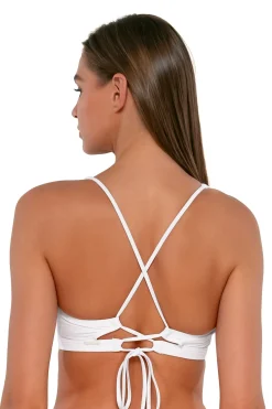 Best Sunsets White Lily Brandi Bralette Top