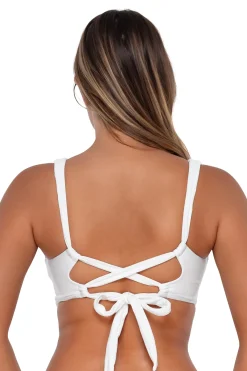 Sale Sunsets White Lily Elsie Top
