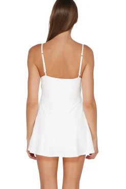 Outlet Sunsets White Lily Naomi Swim Dress One Piece